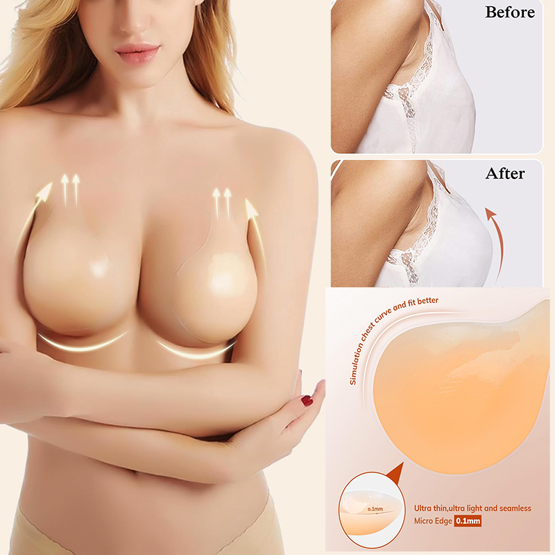 1/2 Pairs Women Sticky Bra Pus – Strapless Bra Backless Bewertung und Preis