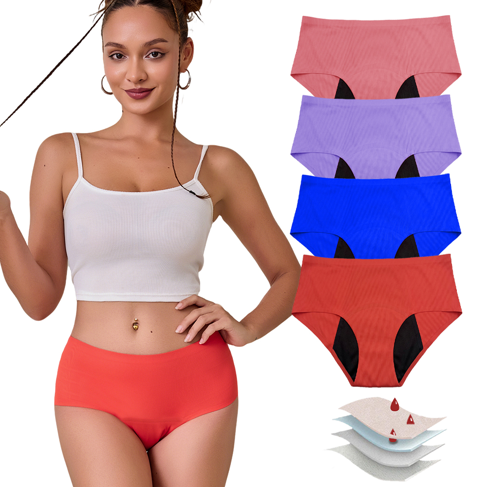 Hot Sale Mid-Rise Seamless Men – Period Panty Absorbent Bewertung und Preis