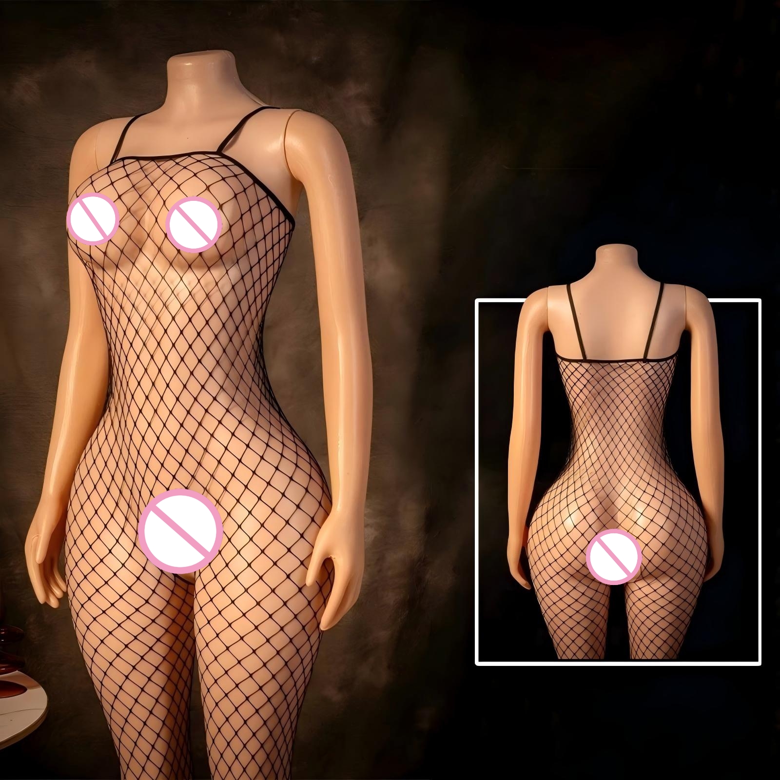 Breast Wrapping Teddies Bodysu – Bodystocking Fishnet Bewertung und Preis