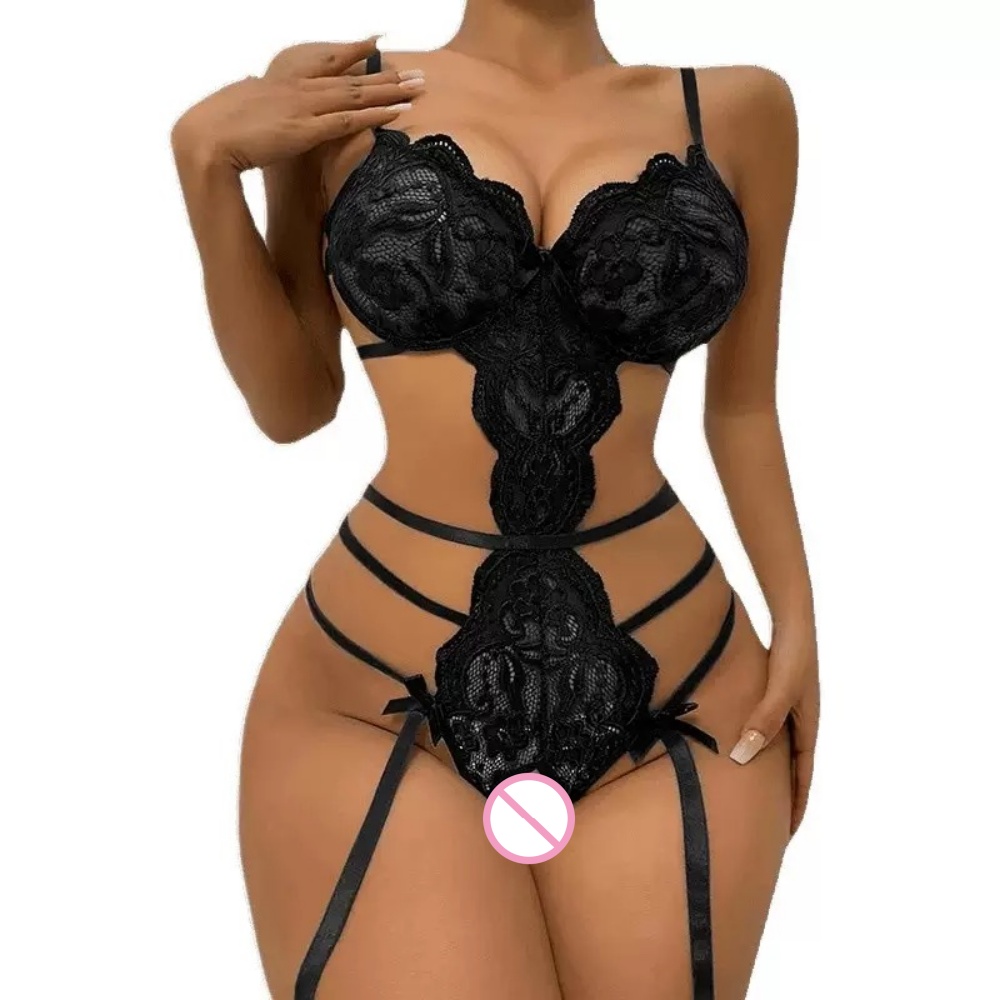 Sexy Lace Open Crotch Teddy Bo – Lace Teddy Lingerie Bewertung und Preis