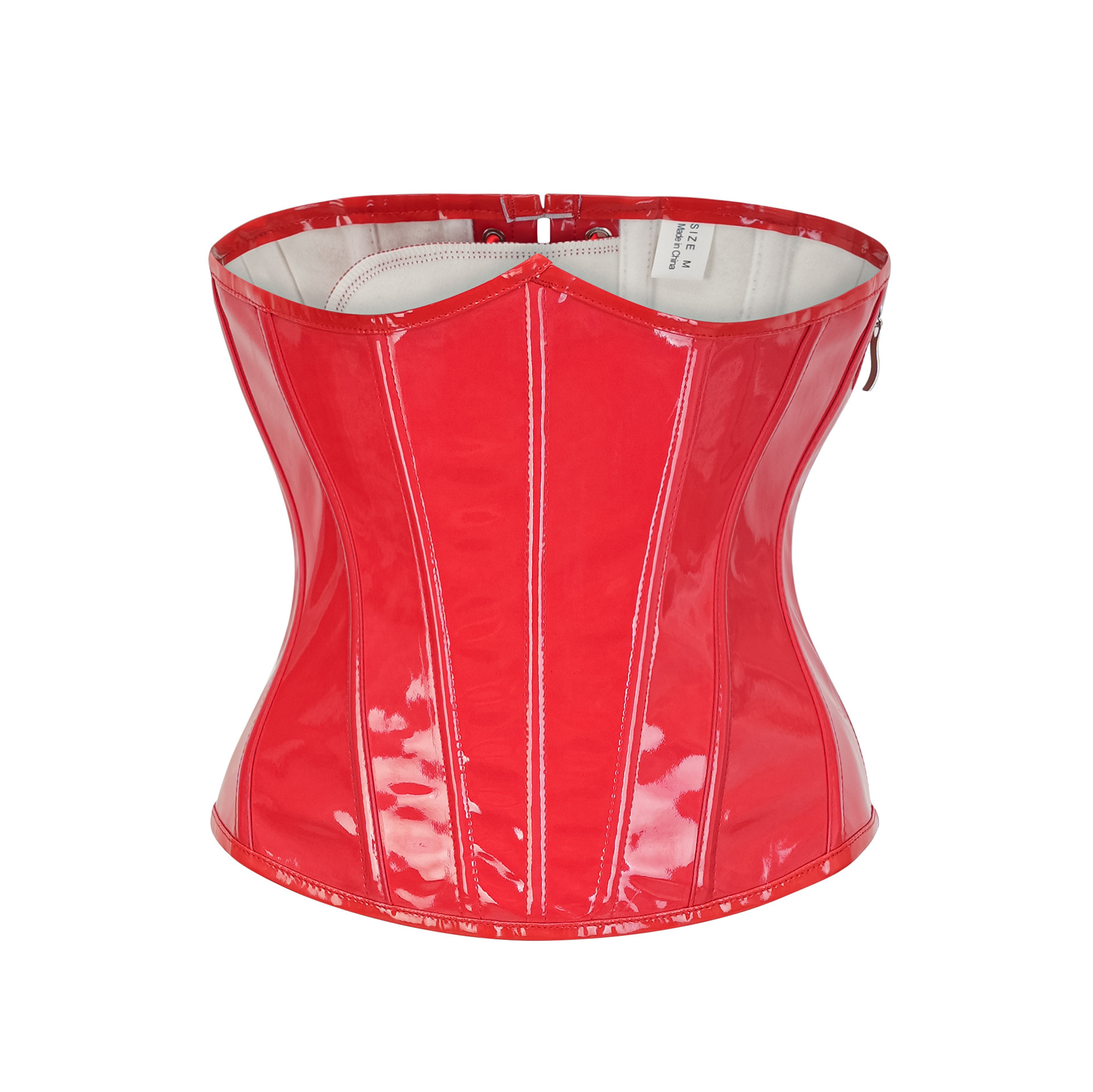 Steampunk Red PU Leather Side  – Corset Waist Cinch Bewertung und Preis