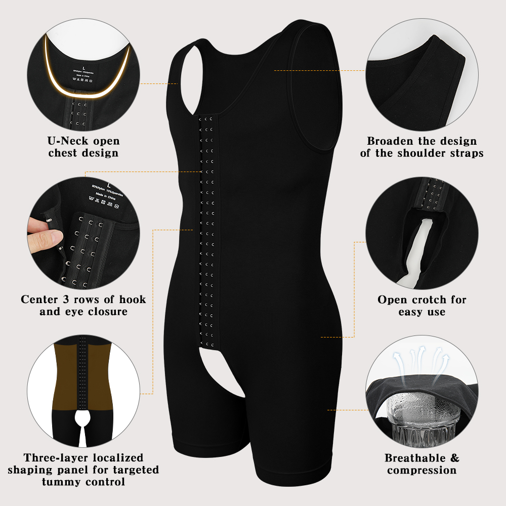 Men's Compression Shapewear  T – Shapewear Bodysuit Firm Bewertung und Preis
