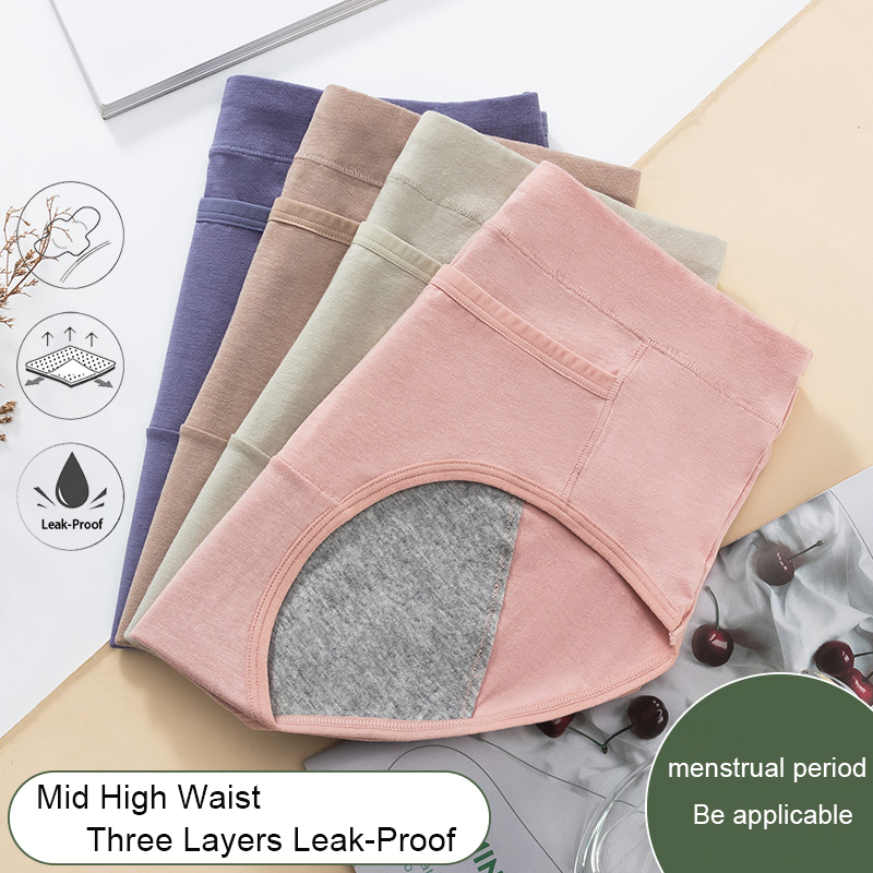 Cotton Menstrual Panties Leak  – Seamless Underwear Women Bewertung und Preis