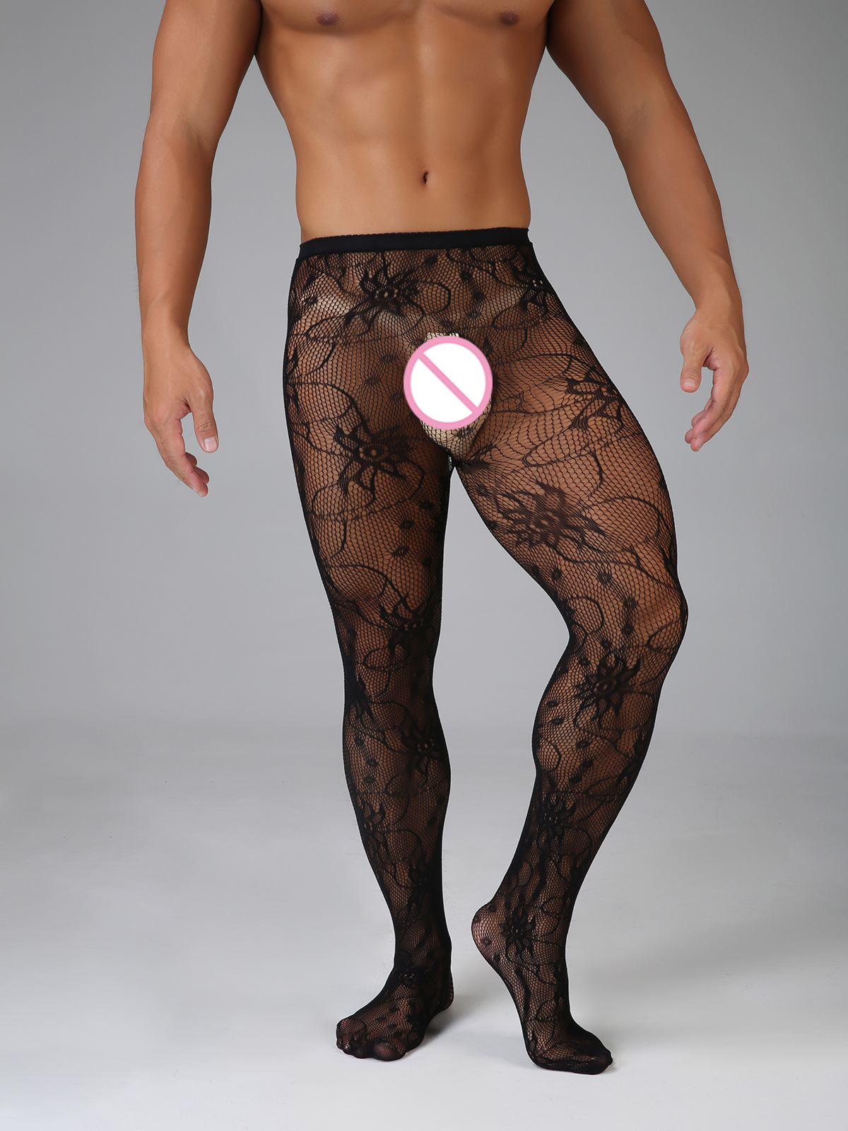 Long Fishnet Sexy Men Thigh Hi – Bodystocking Fishnet Bewertung und Preis