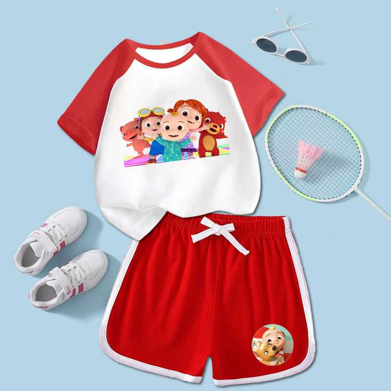2PCS Cocomelons Kids T-shirts  – Boyshort Underwear Bewertung und Preis