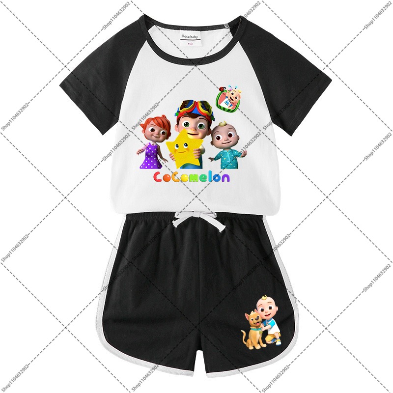 2PCS Cocomelons Kids T-shirts  – Boyshort Underwear Bewertung und Preis