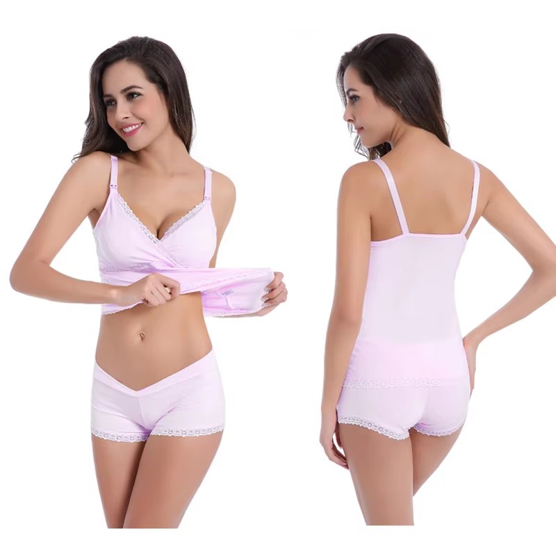 Maternity Clothes Women's Slee – Nursing Bra Sleep Bewertung und Preis