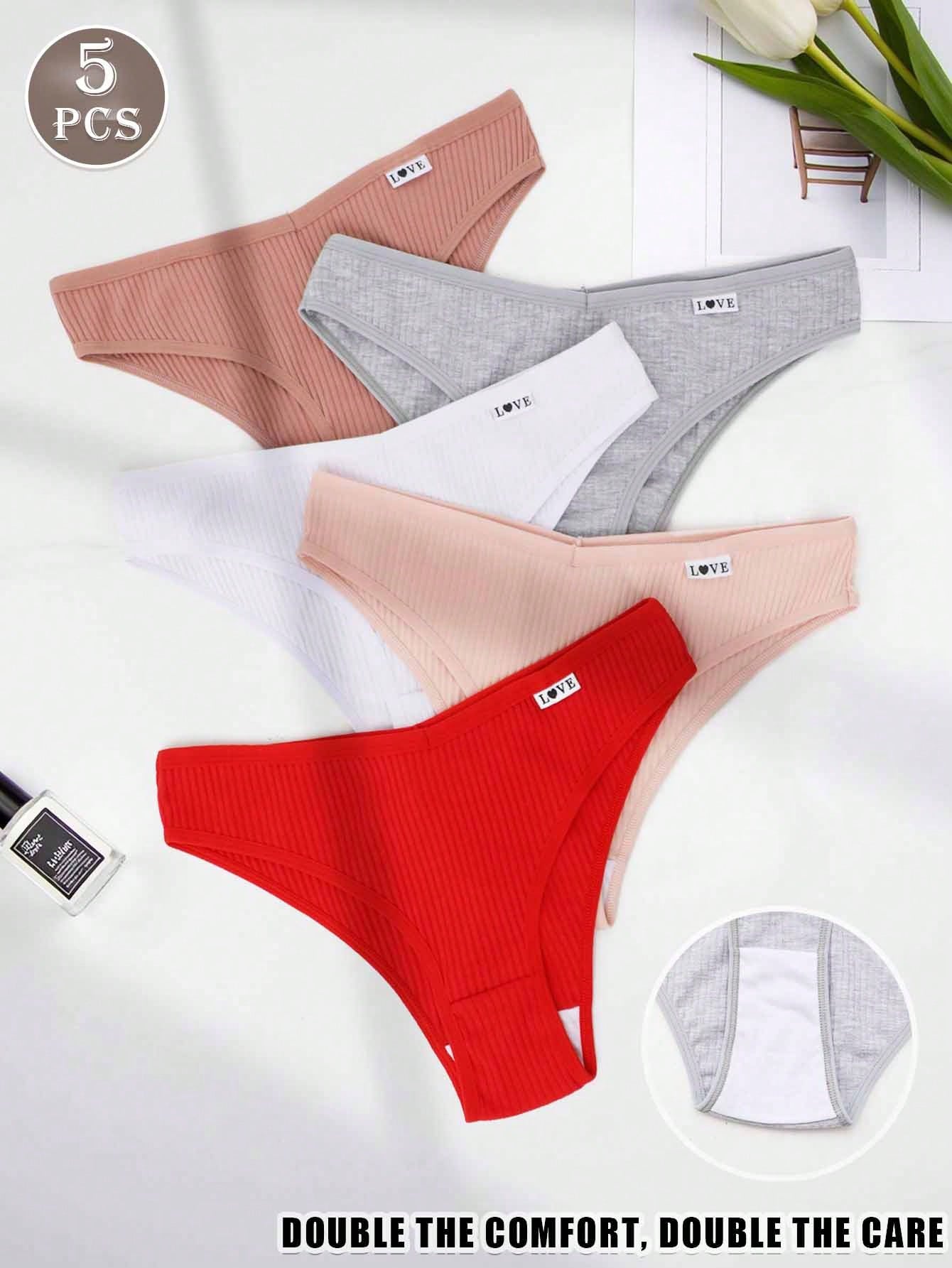 5-Pack Ribbed Seamless Briefs  – Seamless Underwear Women Bewertung und Preis