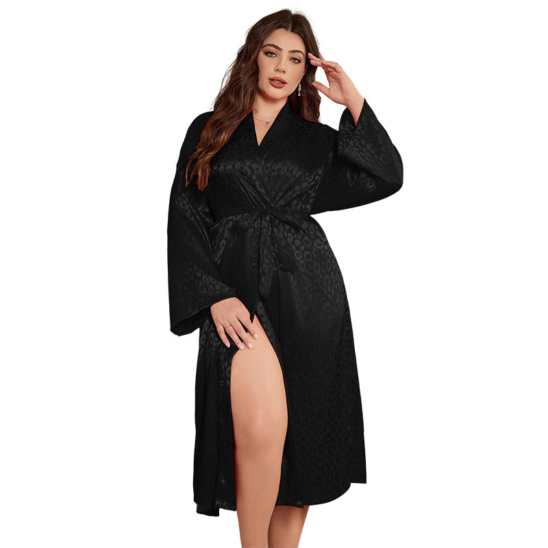 Plus Size Robe Pajama Women Sl – Robe Silk Women Bewertung und Preis