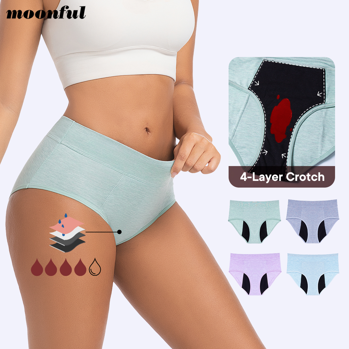 Menstrual Panties Woman Super  – Period Panty Absorbent Bewertung und Preis