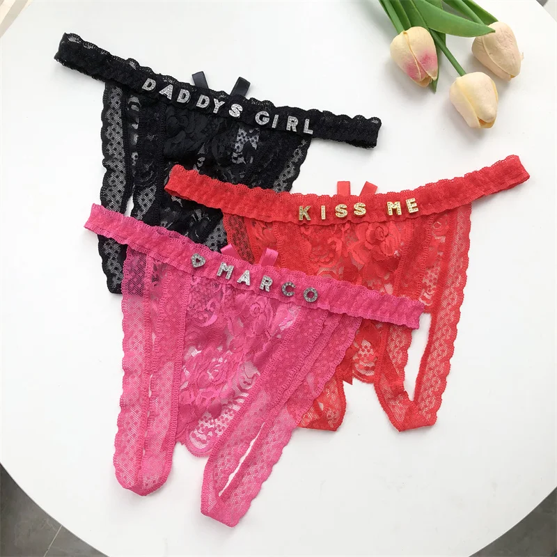Customized Crystal Name Letter – Thong Bikini Women Bewertung und Preis