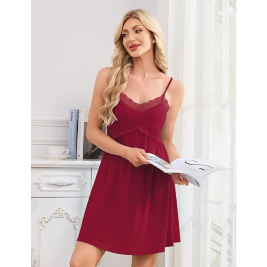 Sexy Nightgowns for Women Lace – Babydoll Chemise Night Bewertung und Preis