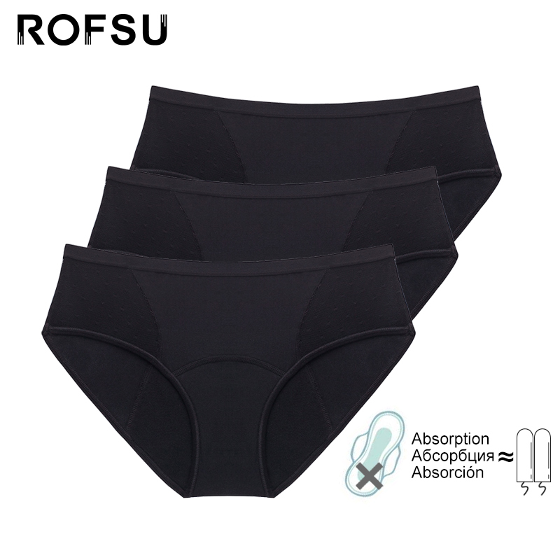3 pcs/lot Cotton Menstrual Pan – Period Panty Absorbent Bewertung und Preis