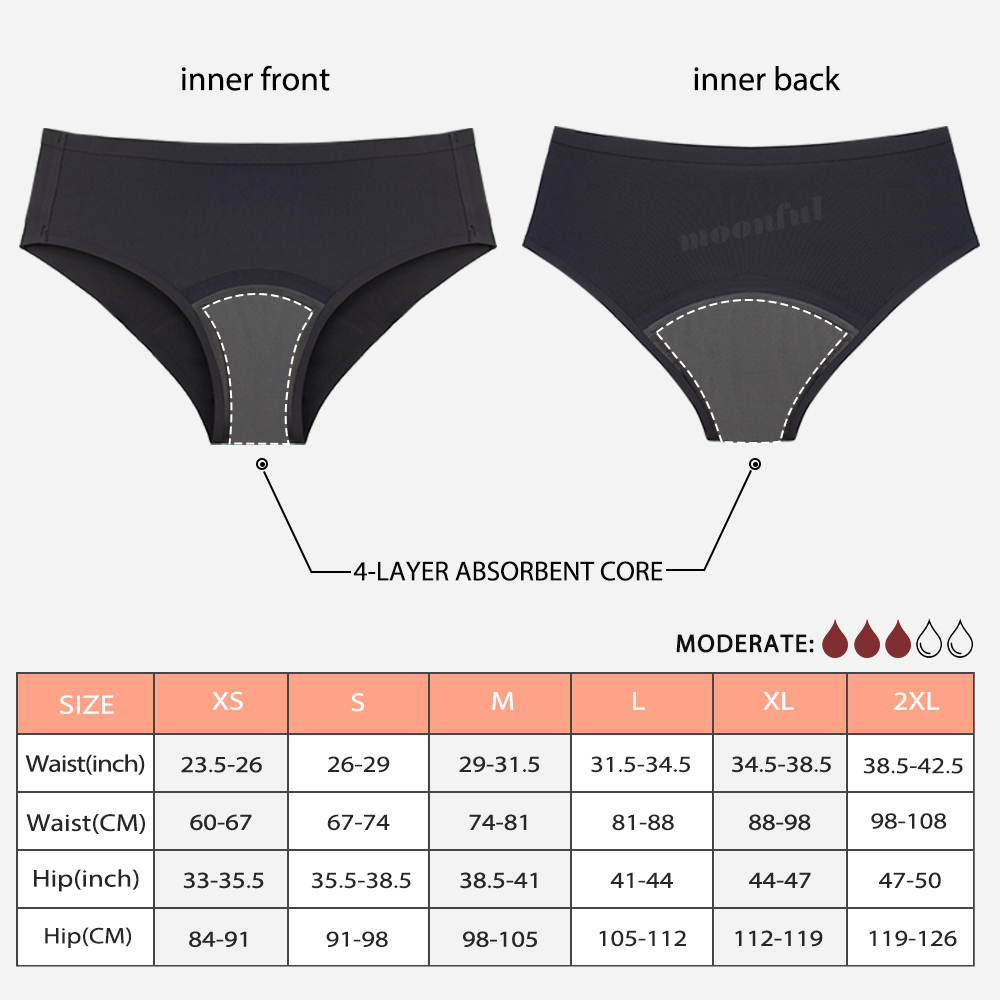 Seamless Menstruation Panties  – Period Panty Absorbent Bewertung und Preis