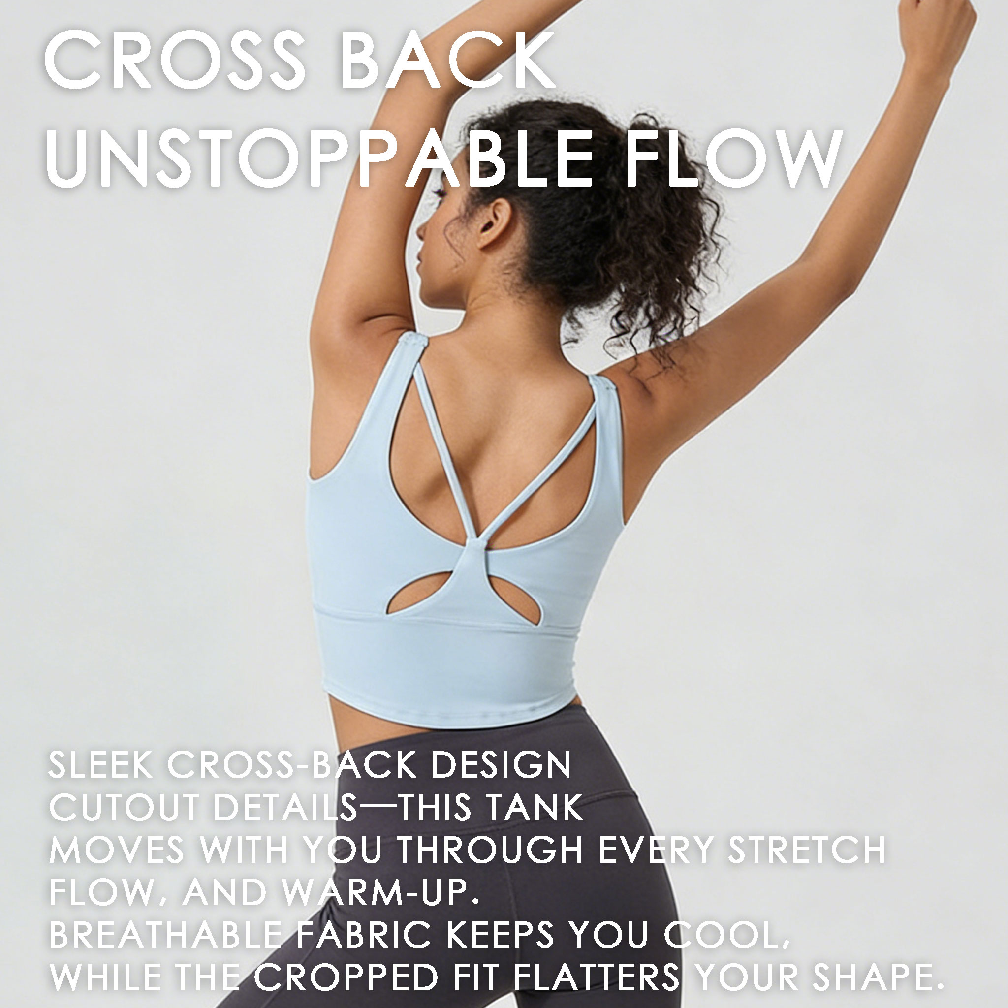 Women's Fixed Cup Yoga Sports  – Sports Bra High Impact Bewertung und Preis