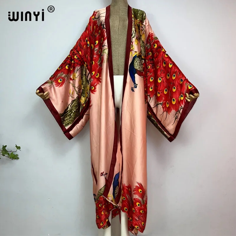 WINYI 2022 Summer Women Cardig – Robe Silk Women Bewertung und Preis