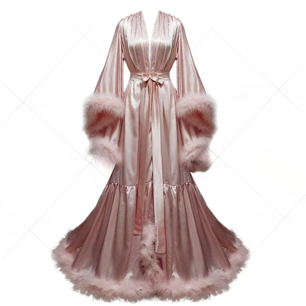 Customized Bathrobe for Women  – Robe Silk Women Bewertung und Preis