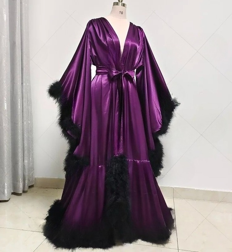 Customized Bathrobe for Women  – Robe Silk Women Bewertung und Preis