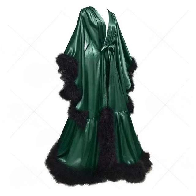 Customized Bathrobe for Women  – Robe Silk Women Bewertung und Preis