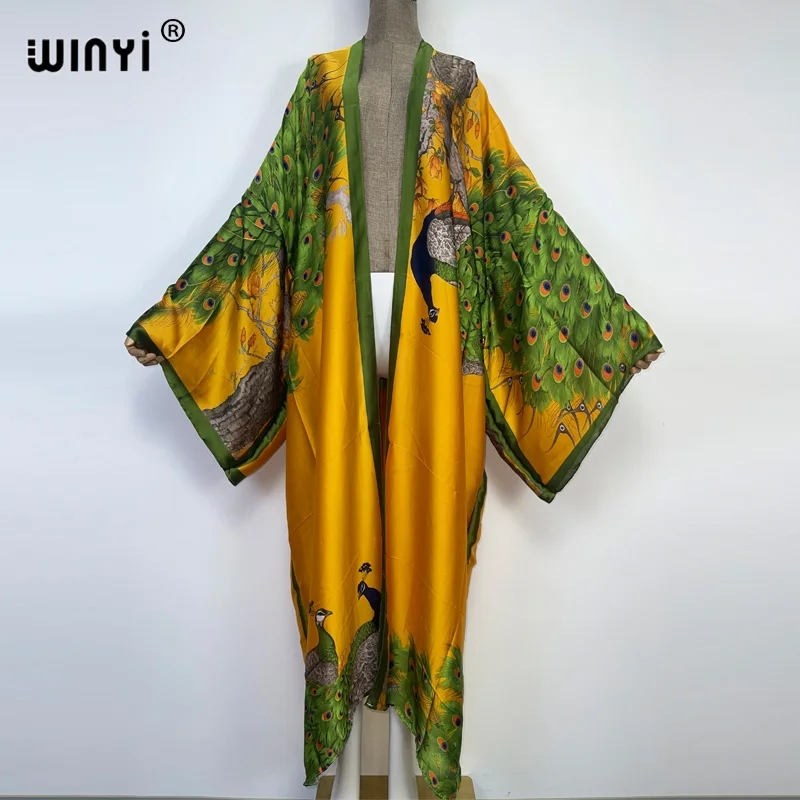 WINYI 2024 Summer Women Cardig – Robe Silk Women Bewertung und Preis