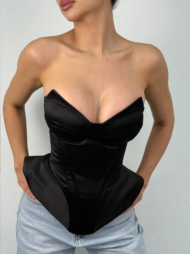 BKQU Sexy Fishbone Strapless C – Corset Waist Cinch Bewertung und Preis