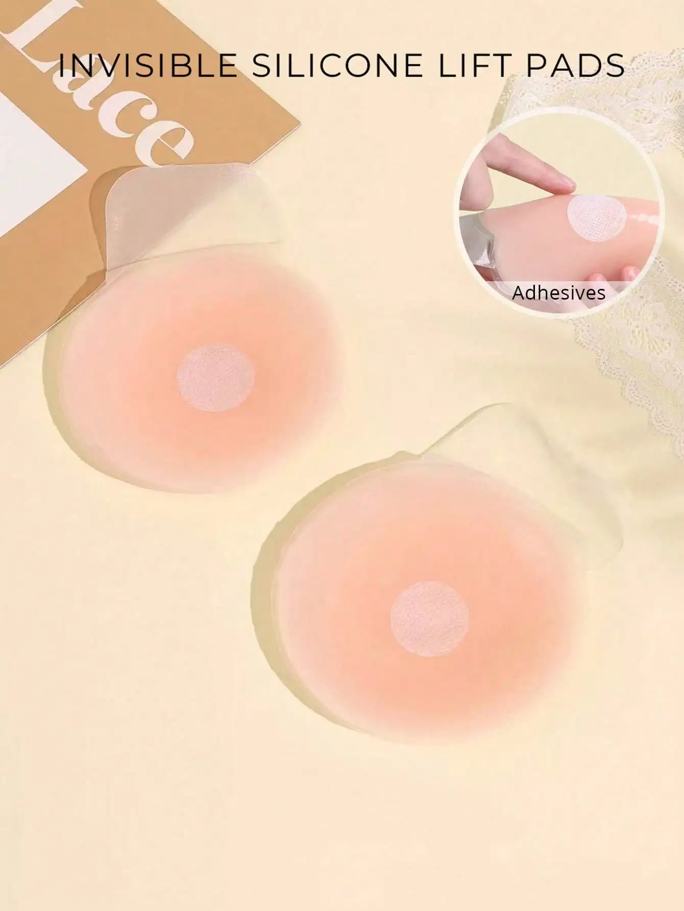1 Pair Women's Silicone Breast – Strapless Bra Backless Bewertung und Preis